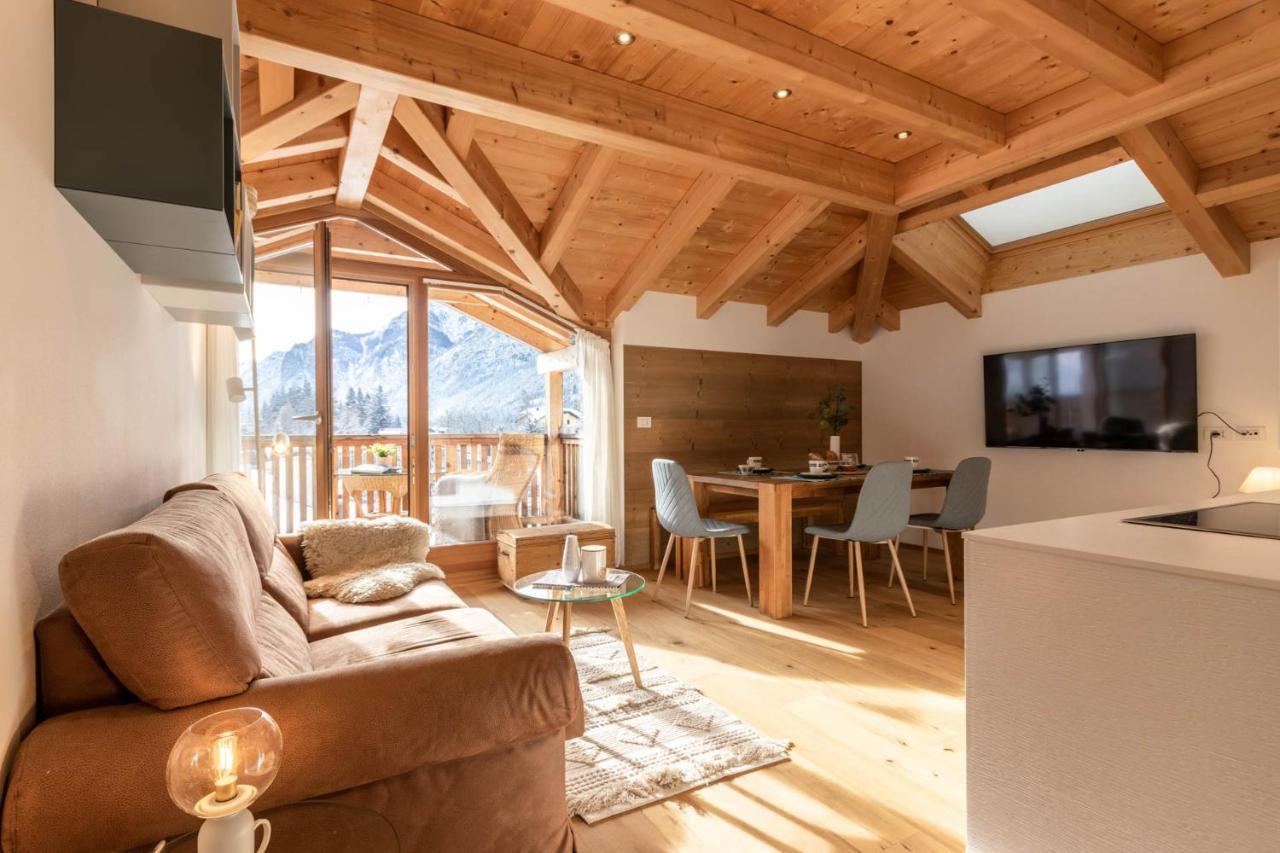 Casa Flora Lägenhet Toblach Exteriör bild